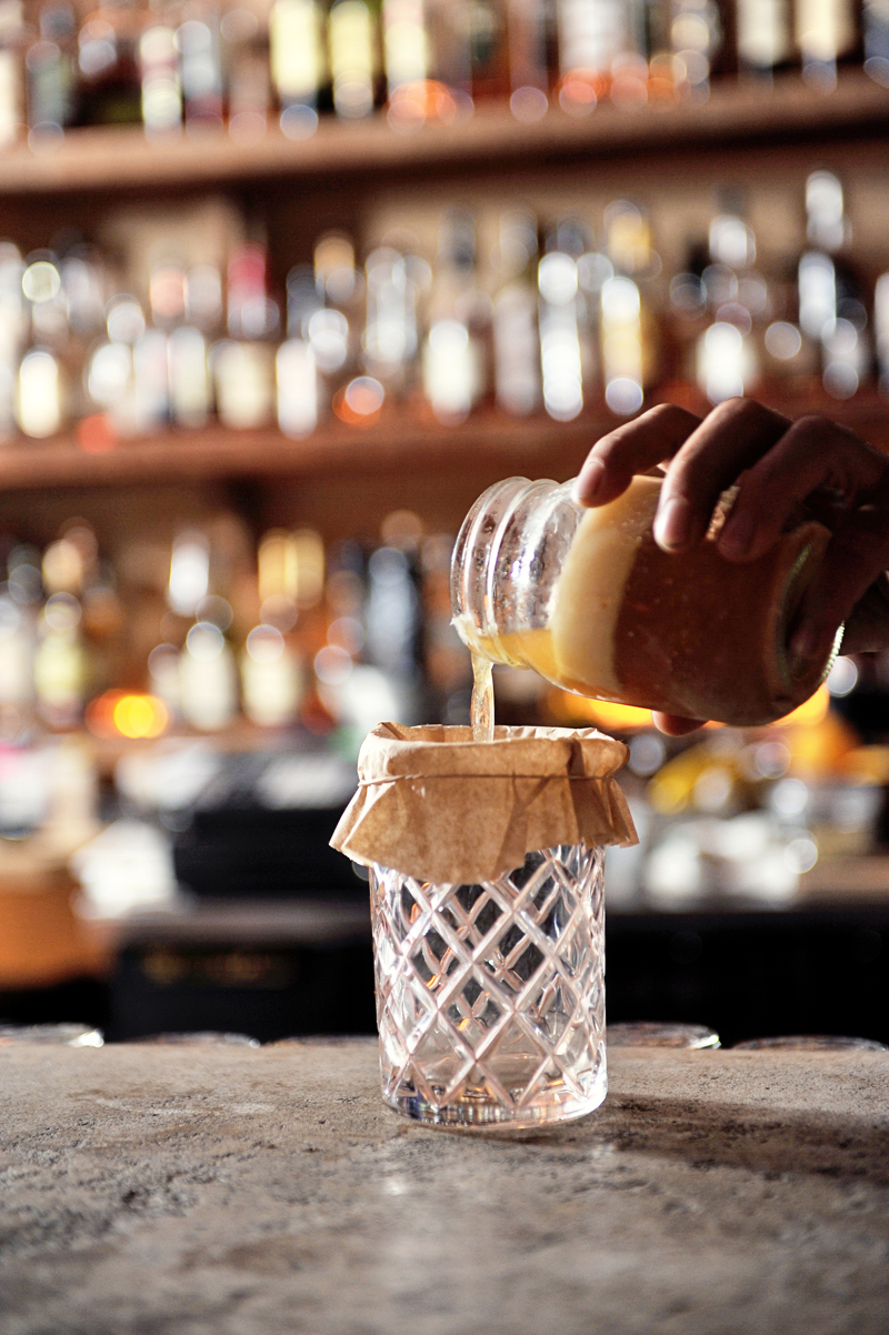 How To BaconWashed Bourbon » FLUX