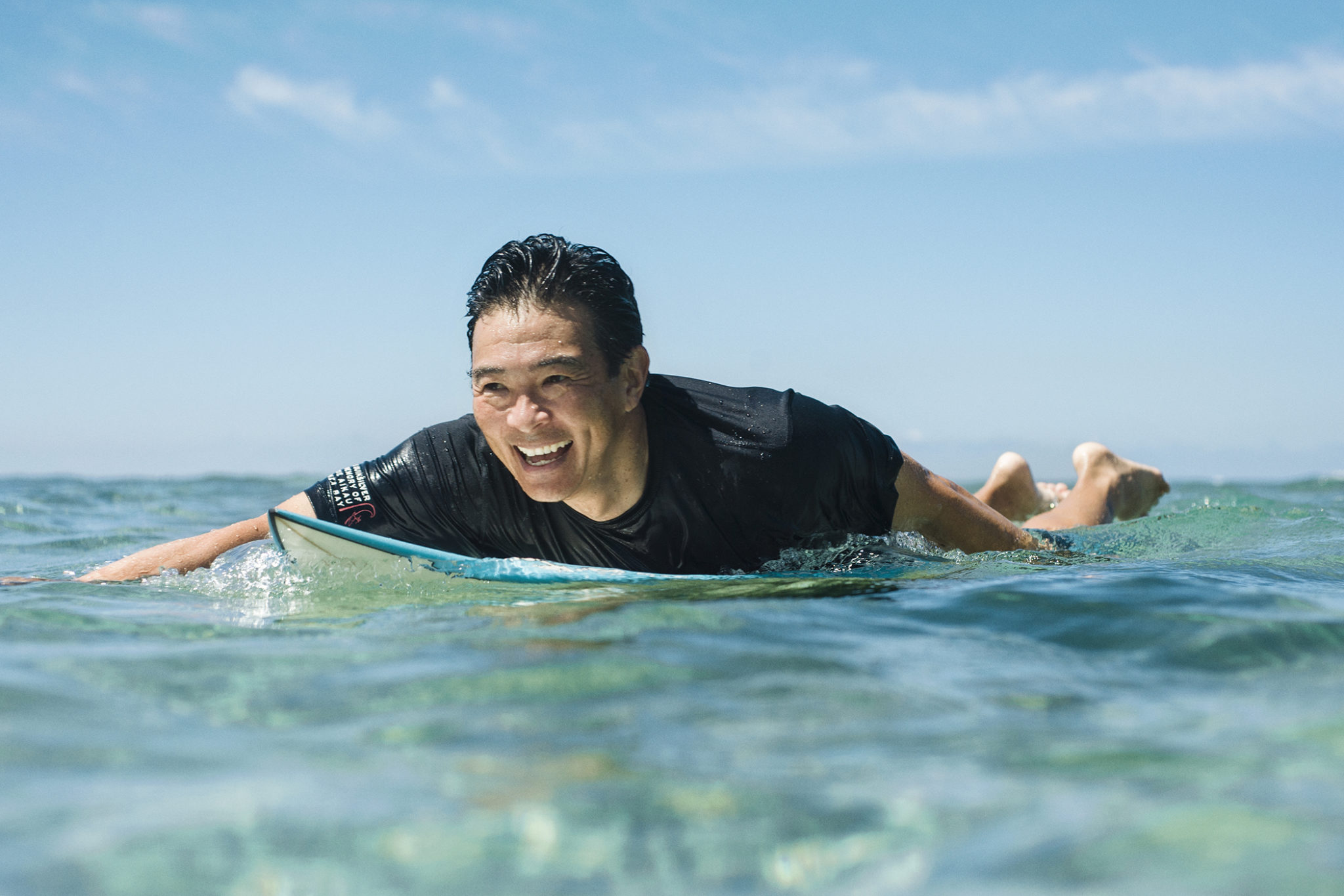 Guy Hagi surfing, FLUX Hawaii
