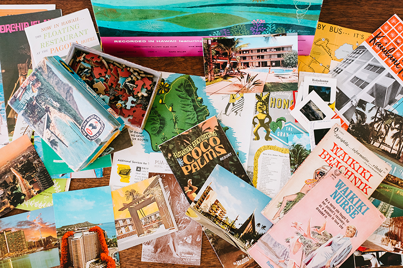 A Vintage Postcard Collector Keeps Hawaii's Golden Age of Travel Alive