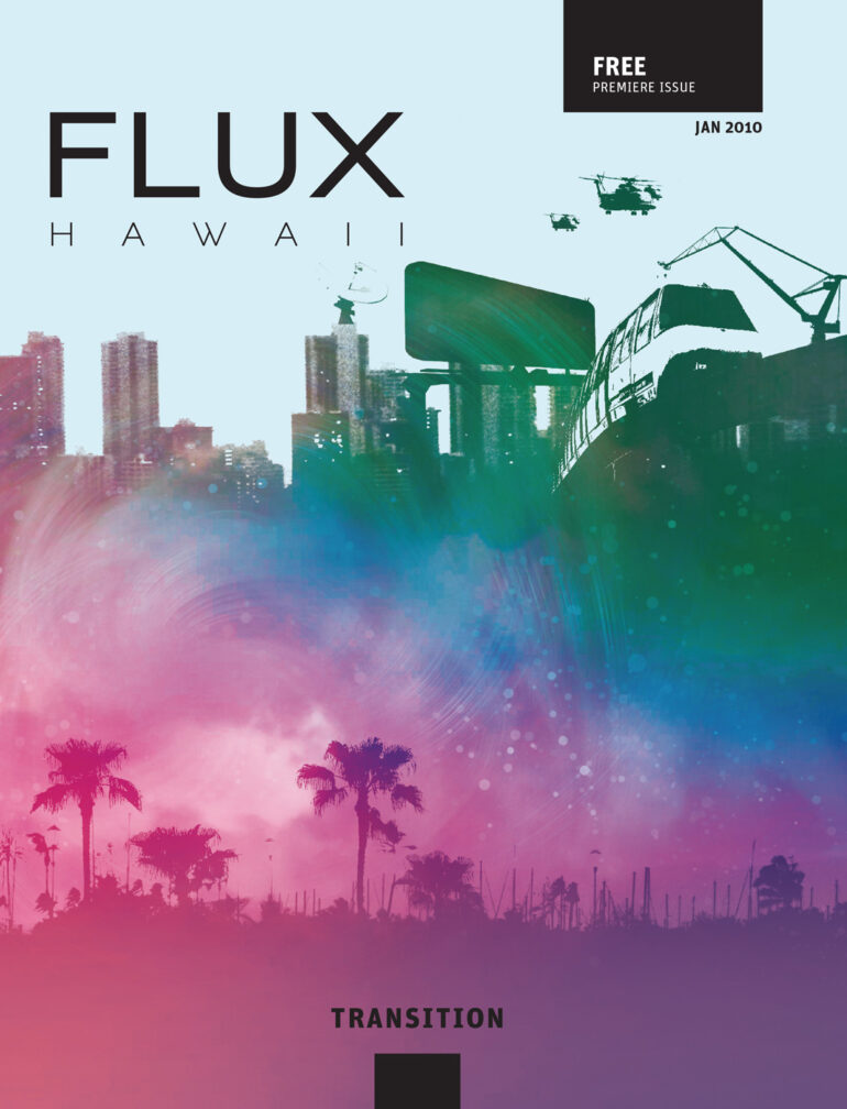 FLUX Cover of Issue 1: Transition