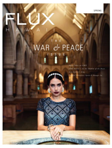 FLUX Cover of Issue 17: War & Peace