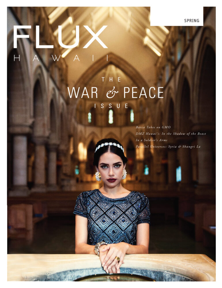 FLUX Cover of Issue 17: War & Peace