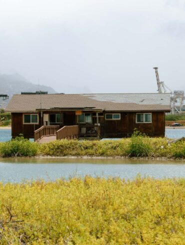 a house on the water